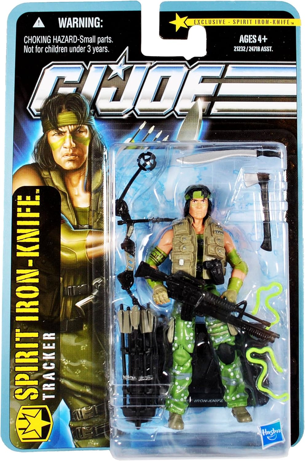 Figura de acción G.I. Joe Spirit IronKnife, Pursuit of Cobra 3.75