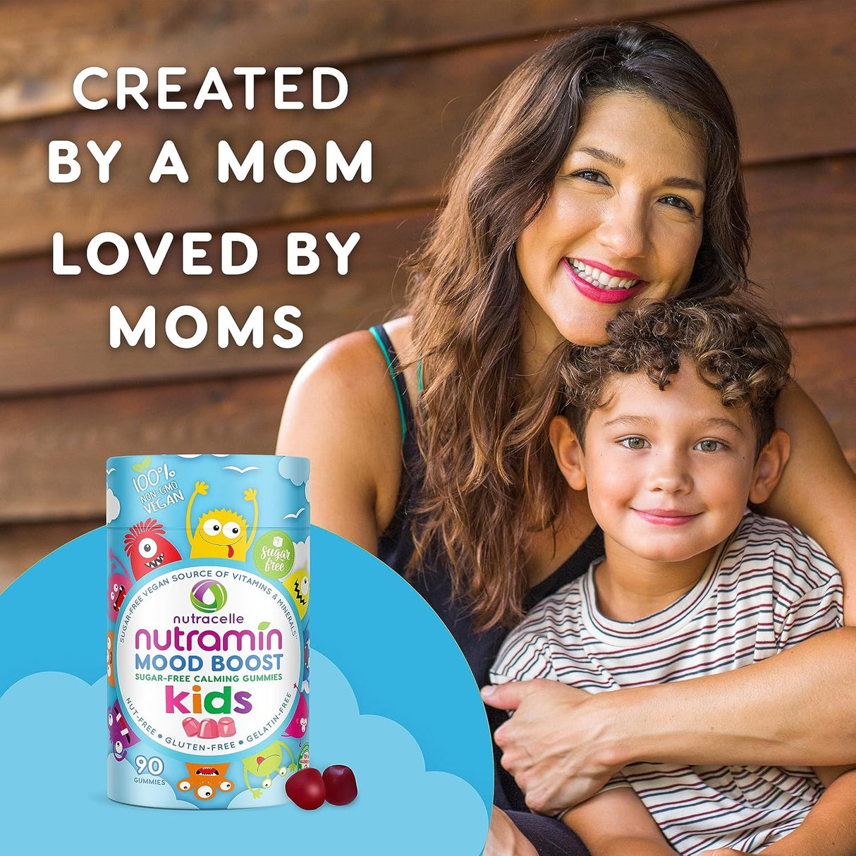Gummy Calmante NUTRAMIN Kids con Magnesio y Ashwagandha 90 ct