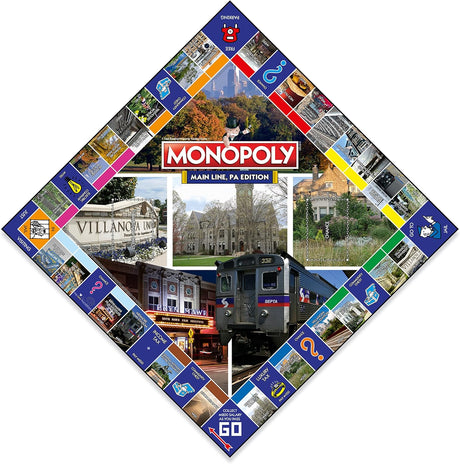 Juego de Mesa MONOPOLY - Edición Main Line, 2-6 Jugadores