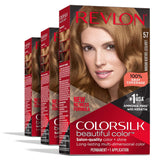 Tinte permanente pra el cabello marrón dorado claro 057