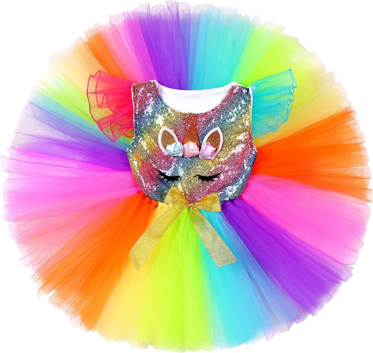 Disfraz de Unicornio Soyoekbt con LED para Fiesta de Cumpleaños