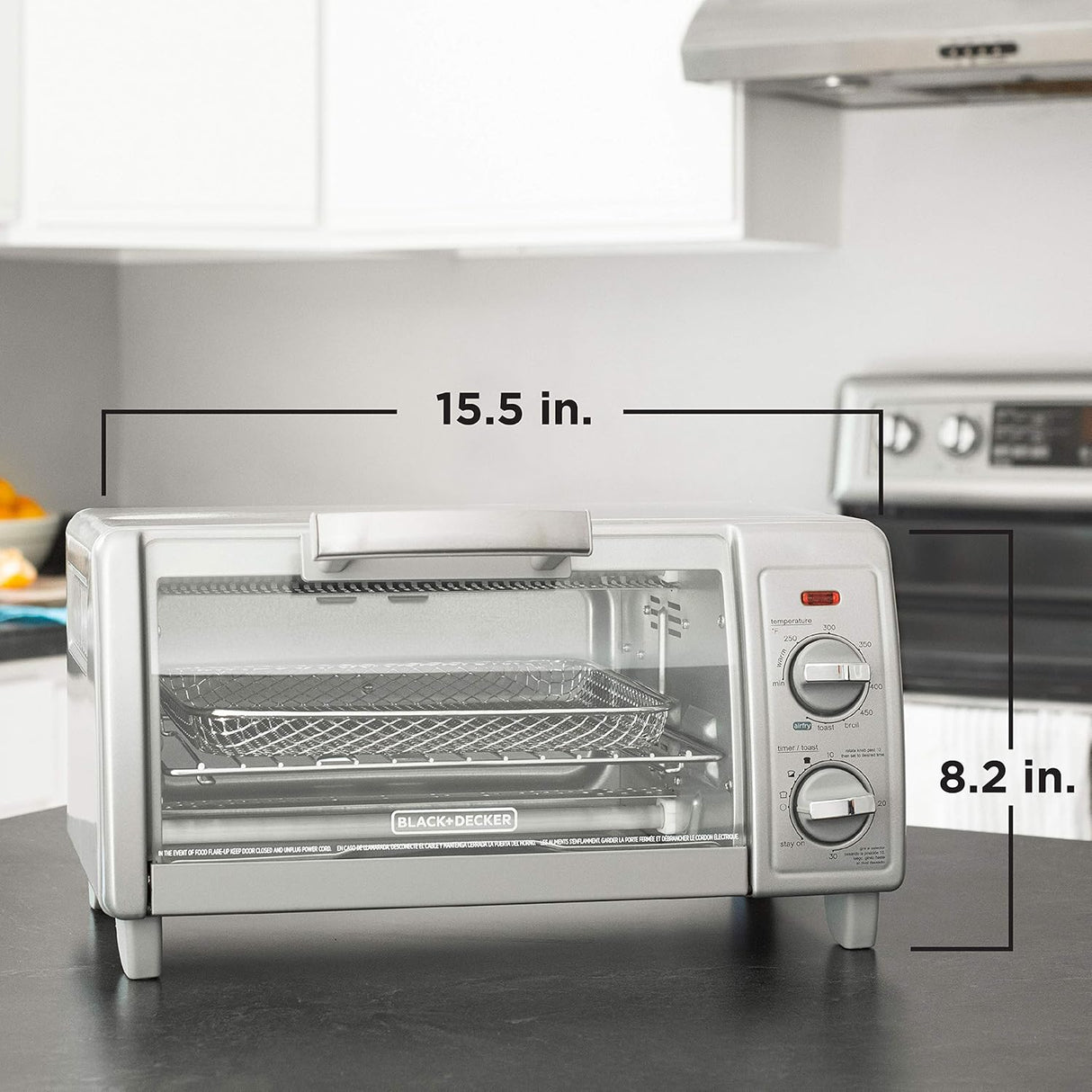 Horno Black ¿con aire, para freír y hornear, tostador.