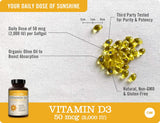 Suplementos Alimenticios  Cápsulas de gel de vitamina D3