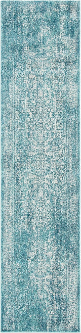 Alfombra Runner Oriental Desgastada para Sala o Dormitorio EVK256C