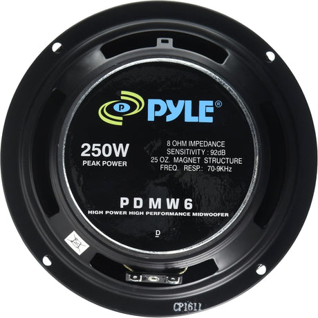 Woofer de graves medios para coche PYLE-PRO PDMW6