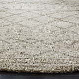 Alfombra Redonda Shag - Diseño Marroquí, 1.6 Grosor, ASG741A