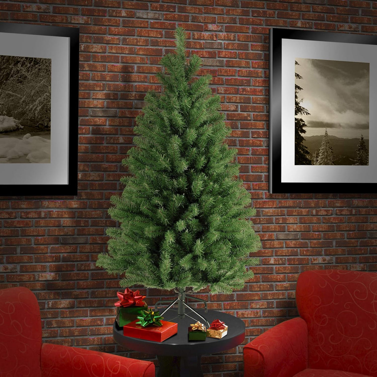Árbol de Navidad Artificial 4 pies, National Tree Company, Spruce