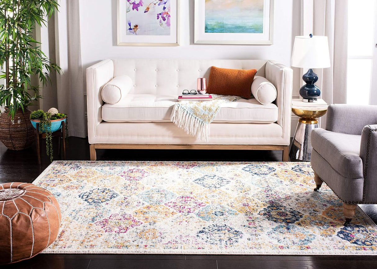 Alfombra SAFAVIEH Madison, Diseño Boho Chic, MAD611B