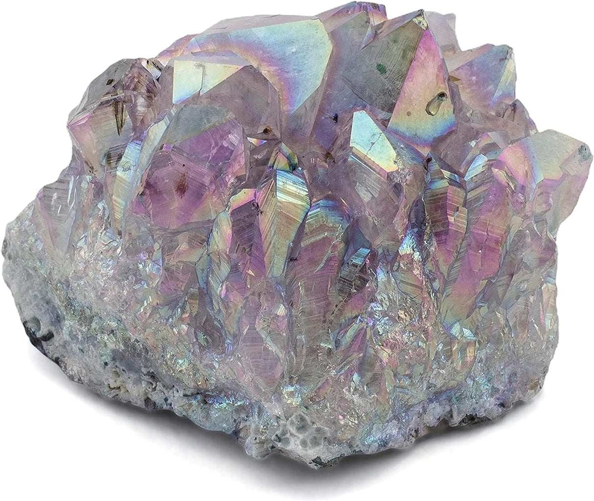 KALIFANO Angel Aura - Geoda de amatista – Cristal amatista