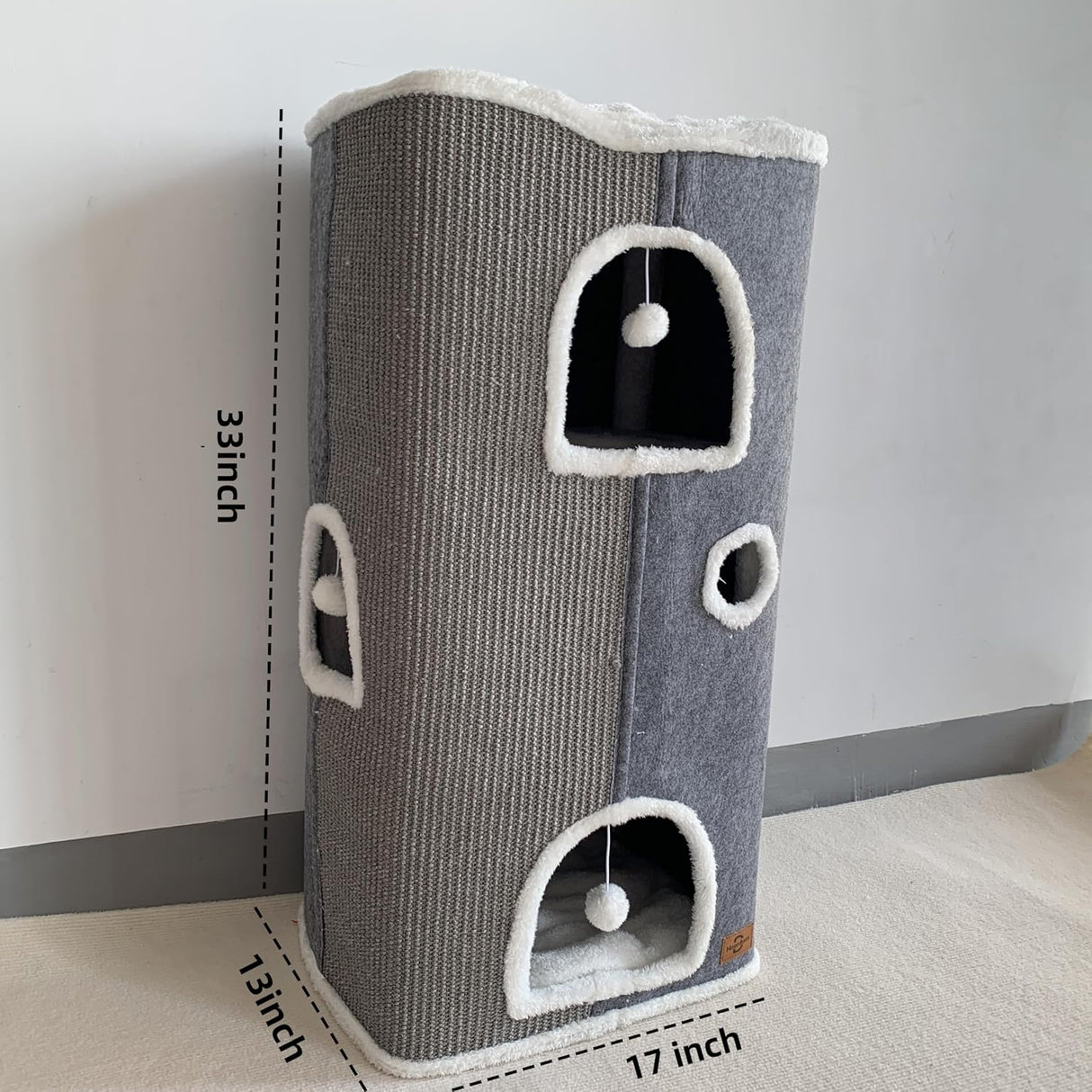 Casa para Gatos de 4 Niveles, Muebles para Mascotas, Modelo 2023