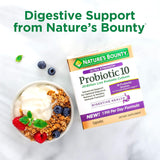 Suplementos Probiotic by Nature's Bounty  salud digestiva
