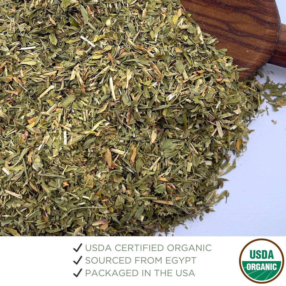 Suplemento té de hojas de alfalfa orgánica  de 4 onzas 3.99o