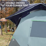 Tienda CAMEL CROWN Tents 4/6/8 Pers. Impermeables Rápido Montaje