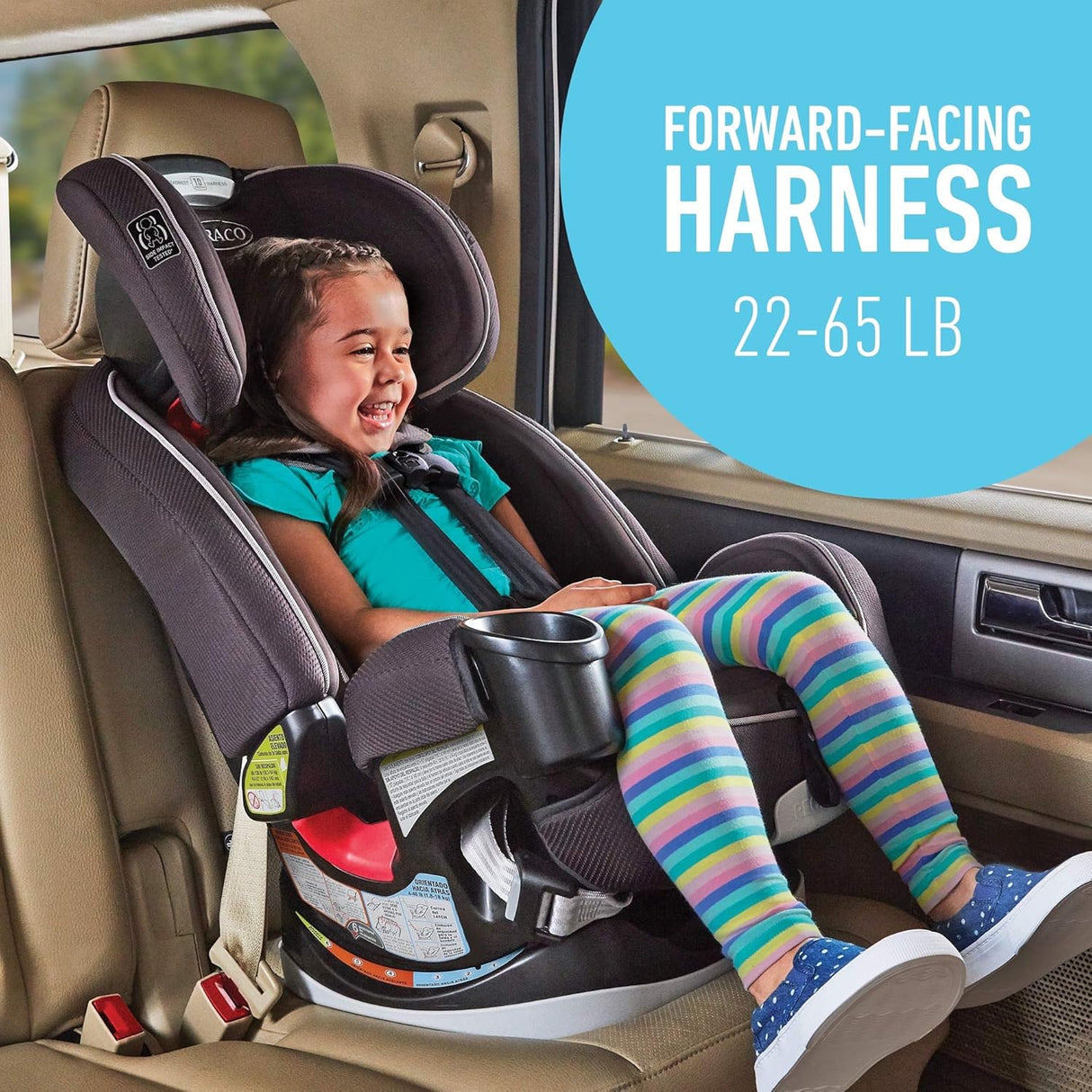 Asiento de automóvil 4 en 1 para bebés a niños pequeños