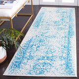 Alfombra Runner Oriental Desgastada, Fácil Cuidado, ADR109D