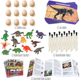 Kit  DANCING BEARde Excavación Dinosaurios para 12 Niños