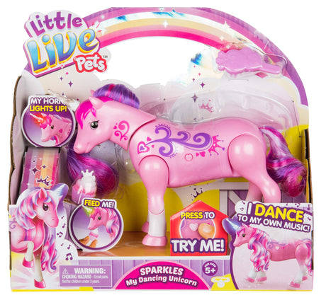 LITTLE LIVE PETS - SPARKLES MY UNICORNIO DE BAILE