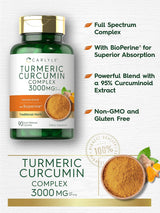 Curcumina de cúrcuma con bioperina apoyo articular