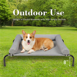 Cama Elevada para Perro, Marca Desconocida, Con Almohadas, Mediana