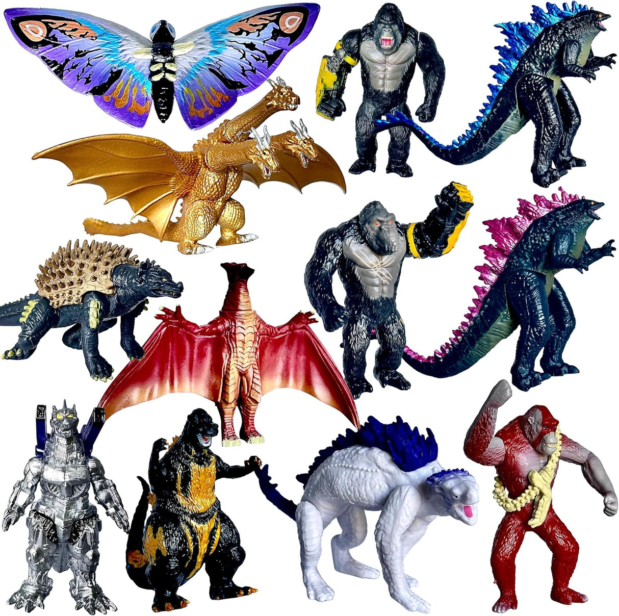 Figuras de acción Godzilla x Kong: Evolved B.E.A.S.T. Mecha Ghidorah