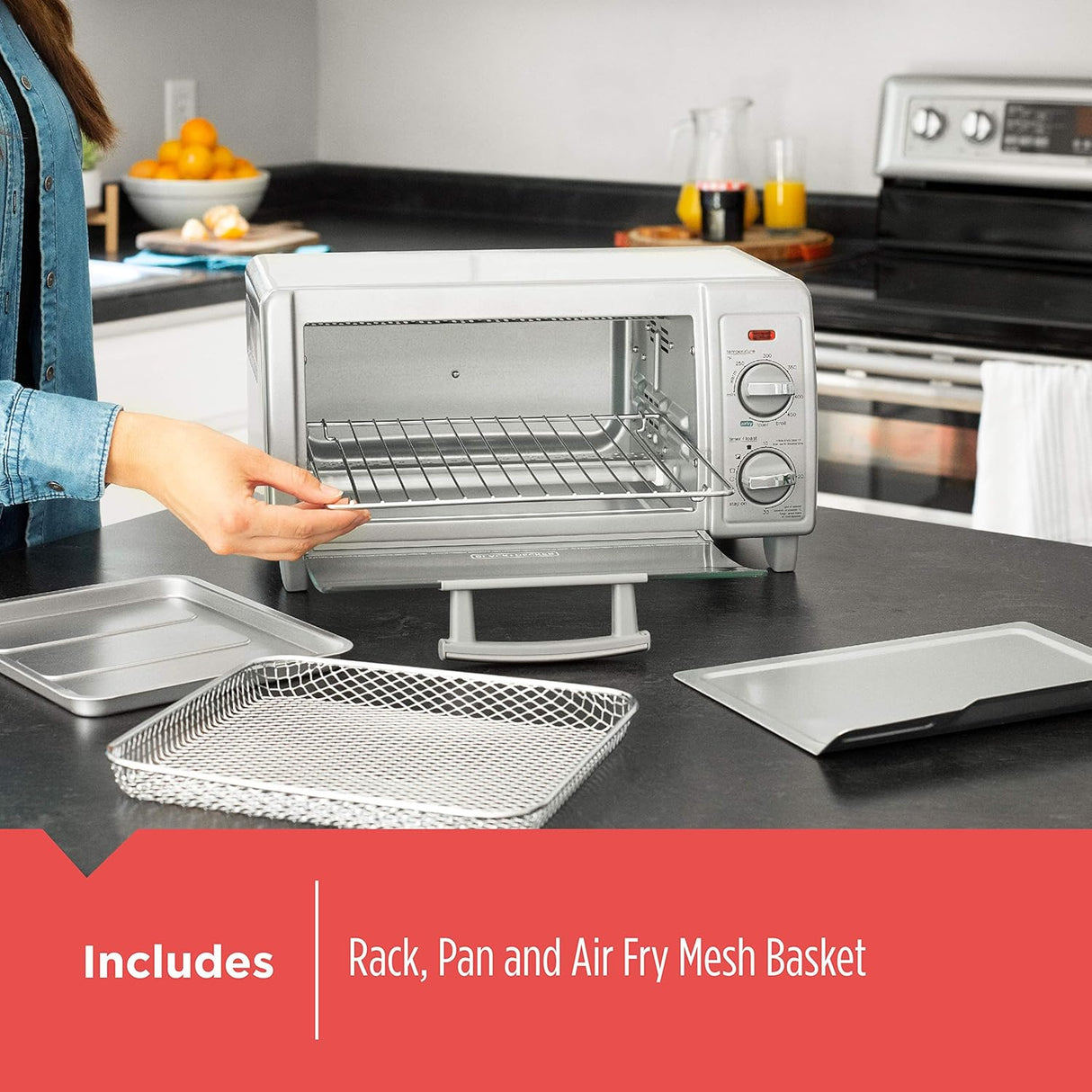 Horno Black ¿con aire, para freír y hornear, tostador.