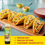 Salsa Verde Cremosa Old El Paso - Salsa para Tacos 9 oz.
