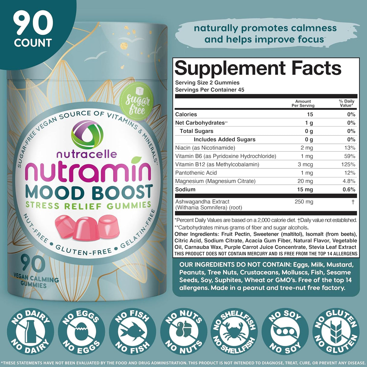 Multivitamínicas para mejorar el estado de ánimo deliciosas