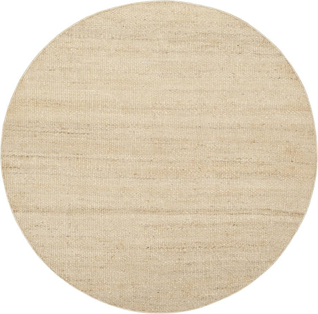Rug Redondo 8' SAFAVIEH Jute Boho Fringe NF368B Artesanal