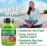 Multivitamínico Natural NATURELO para Mujeres - 120 Cápsulas