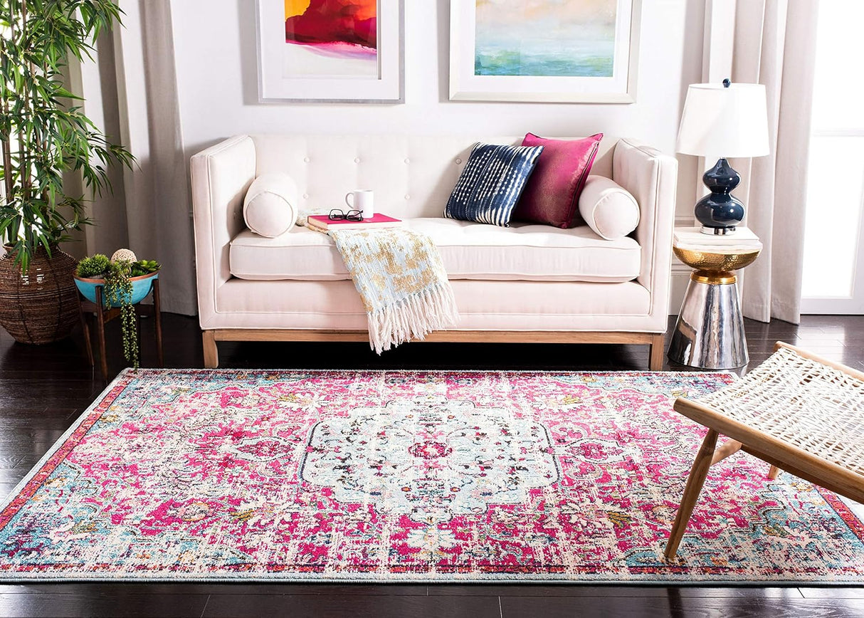 Alfombra SAFAVIEH Madison, diseño bohemio, fácil cuidado, MAD447R