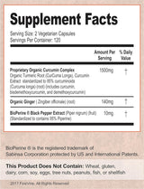 Suplementos Alimenticios de cúrcuma con pimienta negra