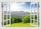 Sticker de Ventana Falsa FLFK, Mural Decorativo 16x24