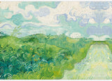 IDEA4WALL Murales de pared para dormitorio, noche estrellada de Van Gogh, pinturas famosas, papel tapiz extraíble grande, calcomanías de pared para despegar y pegar, 100 x 144 pulgadas