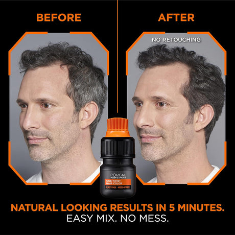 Tinte permanente para hombre, marrón medio claro,L'Oreal.
