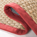 Alfombra Natural Fiber SAFAVIEH, Diseño Cesta, Modelo NF114D