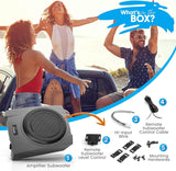 Subwoofer de audio compacto de 900 W LANZAR