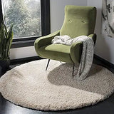 Alfombra Redonda Shag 11', 2 de Grosor, Ideal para Tráfico (SG151-1313)