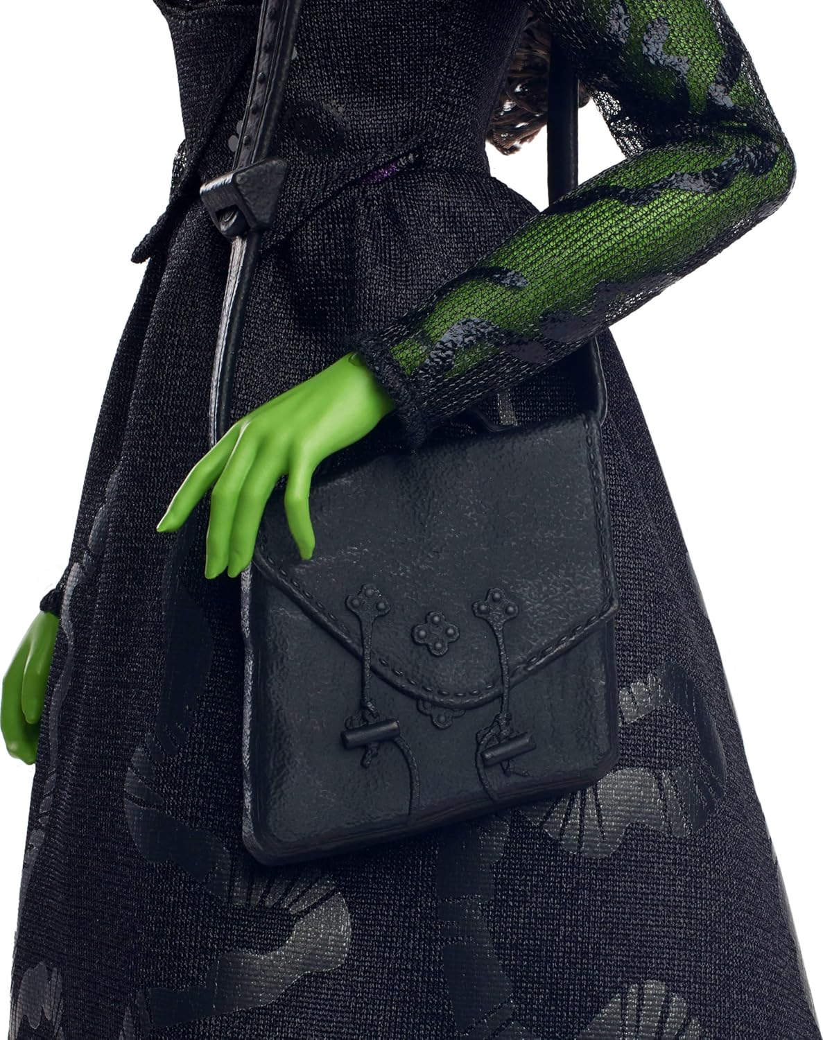 Elphaba Muñeca Mattel Universal con accesorios y cabello trenzado