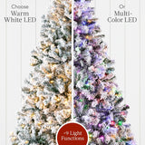 Árbol de Navidad Artificial 6ft Best Choice Products, Pre-iluminado