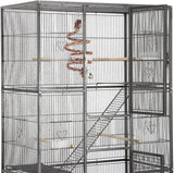 Jaula para aves grande Yaheetech, 69 pulgadas, metal, modelo XL