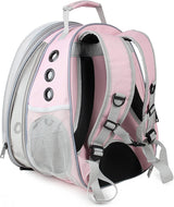 Mochilas para Gatos Aprobado por aerolíneas color rosado