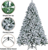 Árbol de Navidad Artificial Yaheetech 7.5ft con 1284 Ramas