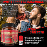 Suplemento de Ashwagandha 5200mg - 3 Paquetes 60 Cápsulas