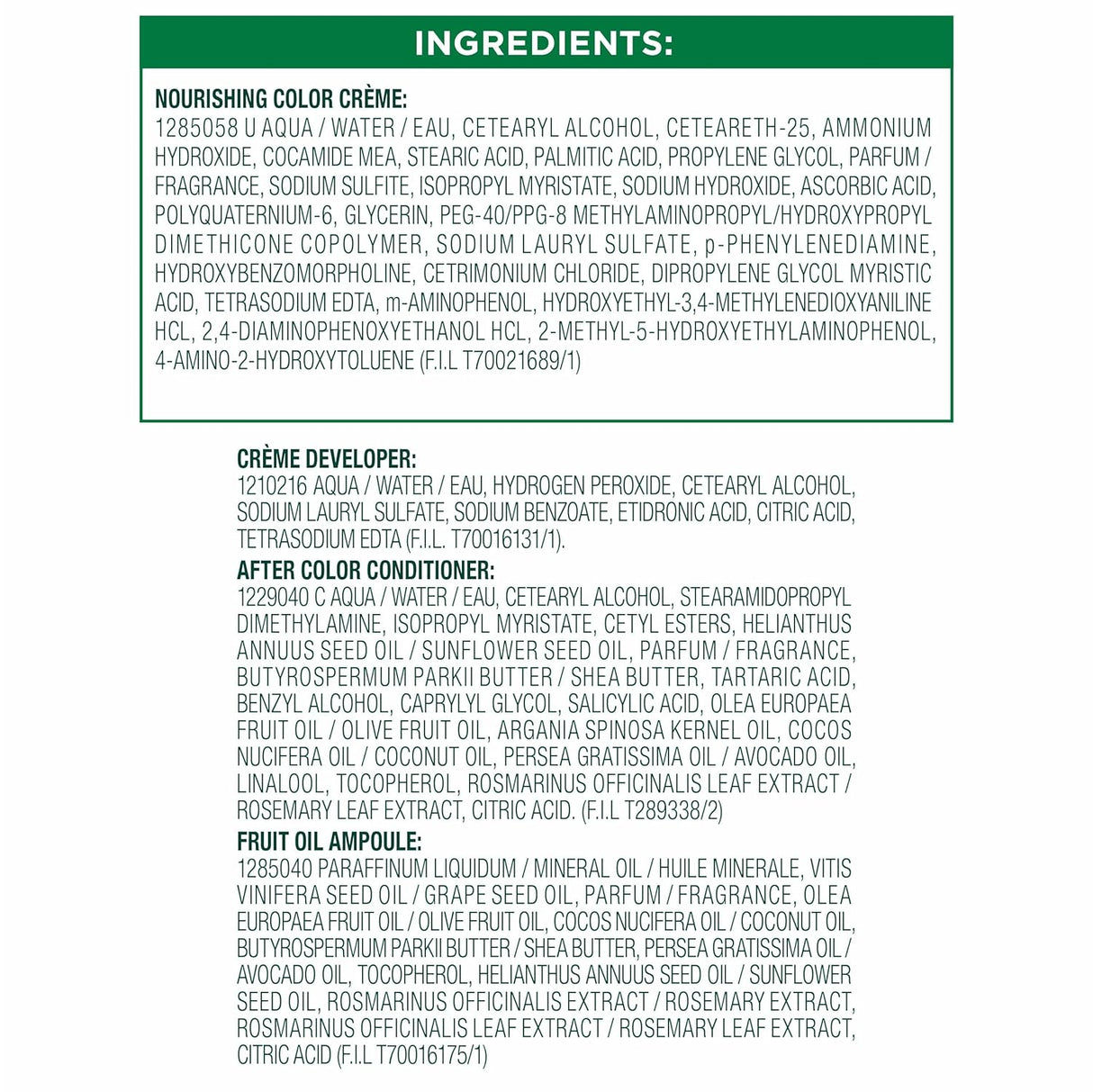 Crema Colorante Permanente Garnier Nutrisse, 2 Cuentos