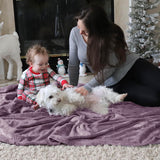 Manta de Fleece Bedsure, suave y ligera, 50x60 pulgadas