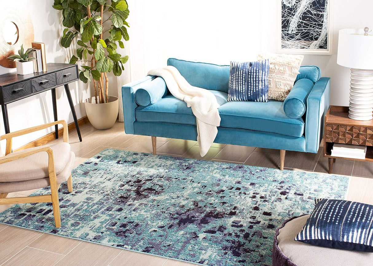 Alfombra SAFAVIEH Madison, Diseño Boho, Fácil Cuidado, MAD425J
