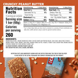 Barra de proteína Clif Bar crunch de mantequilla de maní orgánica (15)