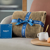 Manta Fleece Bedsure, Ligera, Suave y Cómoda, Tamaño Throw
