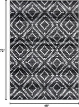 Alfombra Acento Moderna - Diseño Distinguido, No Deshecha, ADR131A