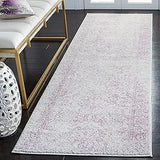 Runner de Alfombra Oriental Desgastada, Fácil Cuidado, ADR109U